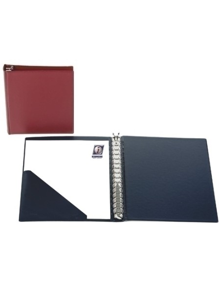 CARPETA IBER.PVC OF.Fº 16 AN.25 ACOL.AZ. - Pack de 2 unidades